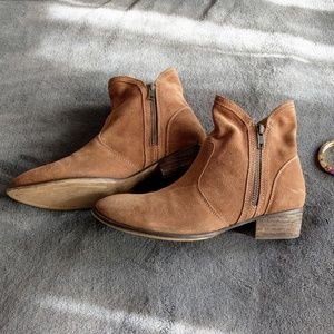 Seychelles Suede Ankle Boots  7 1/2